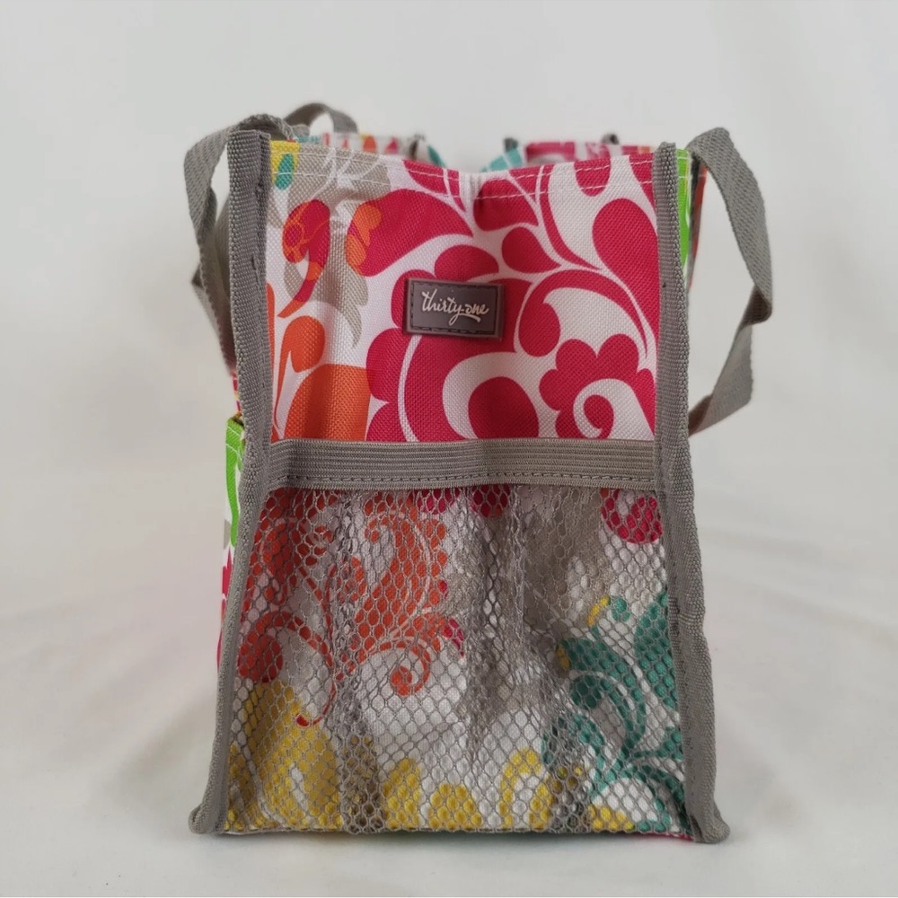 Thirty One Keep-It-Caddy 663A Island Damask #3894 Engraved “JUDY” NIP - Picture 10 of 13